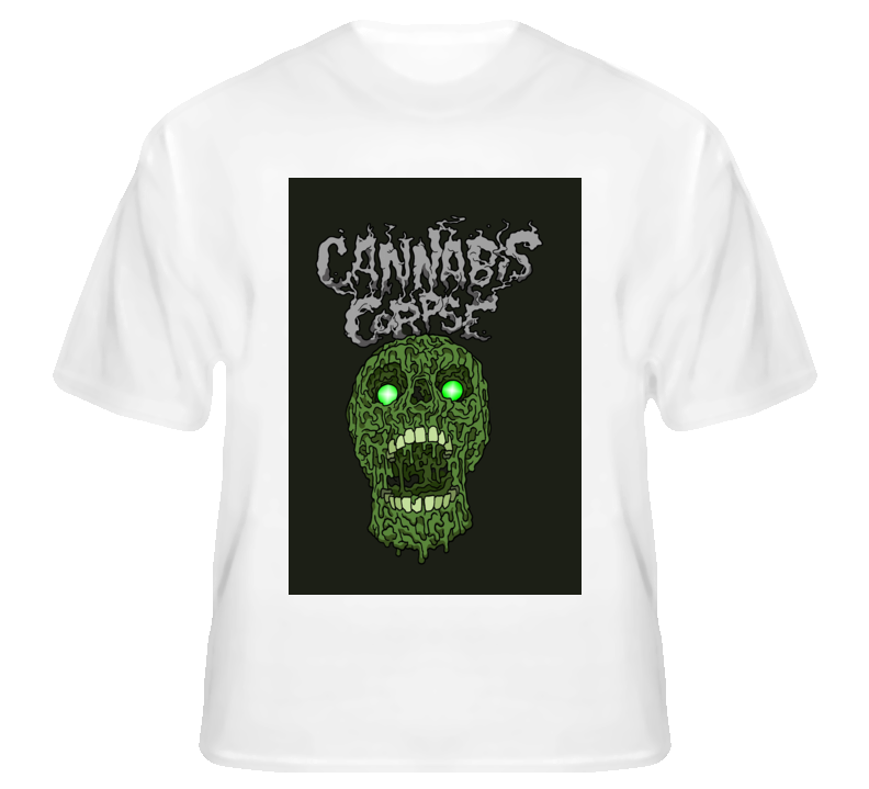 Cannabis Corpse6 - White T Shirt